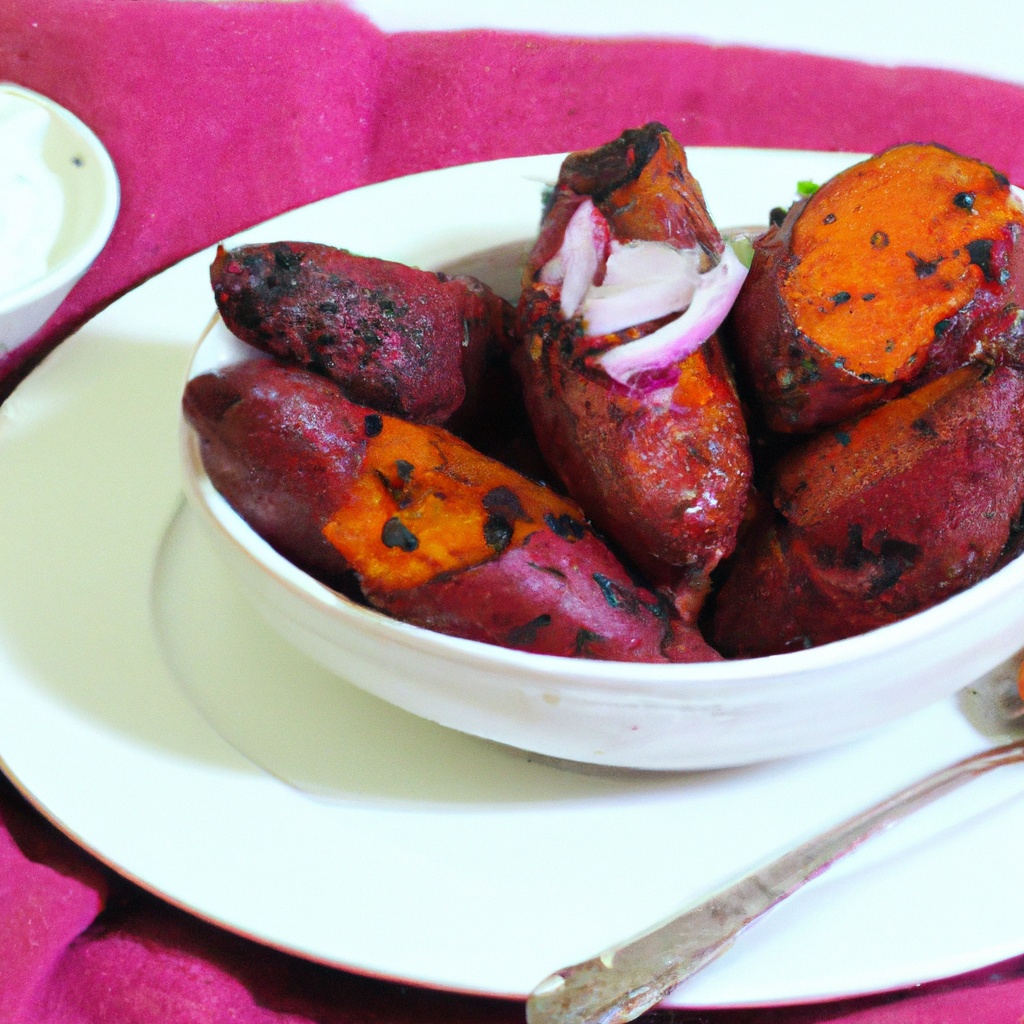Tandoori Spiced Sweet Potatoes