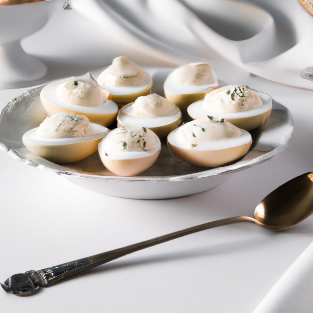 Russian Eggs  With Horseradish Sauce