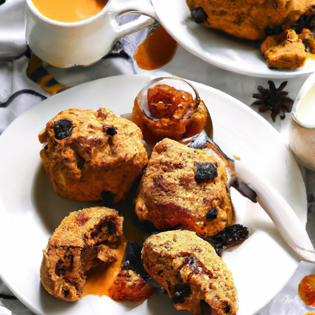 Pumpkin Raisin Scones