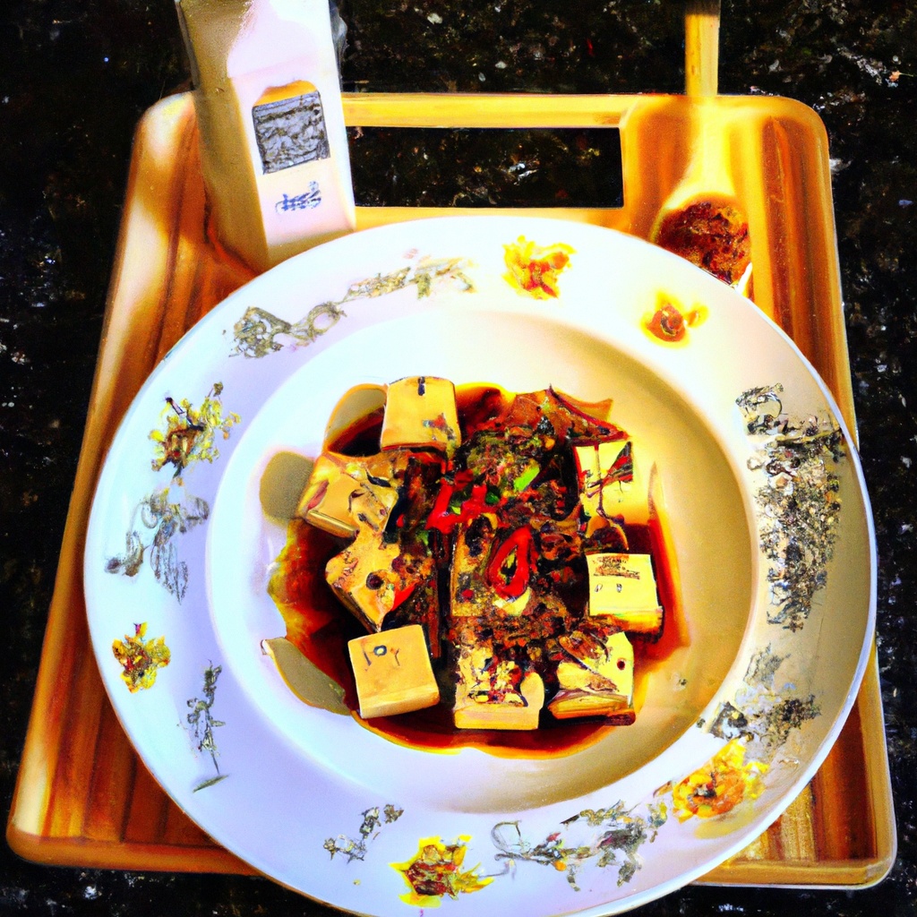 Delectable Spicy, Sweet and Salty Tofu!