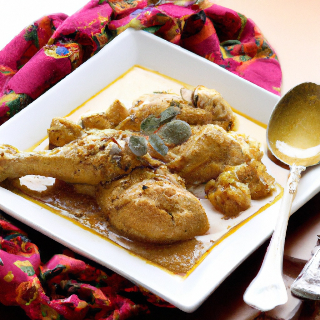 Weight Watcher Friendly Chicken Thyme Curry