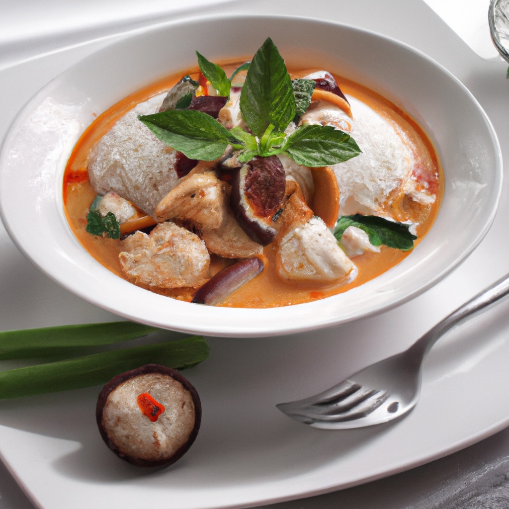 Scrumptious Thai Coconut Red Curry