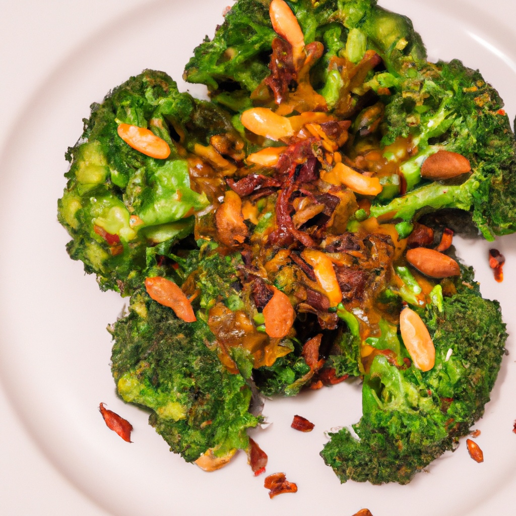 Smokey Chili Roasted Broccoli