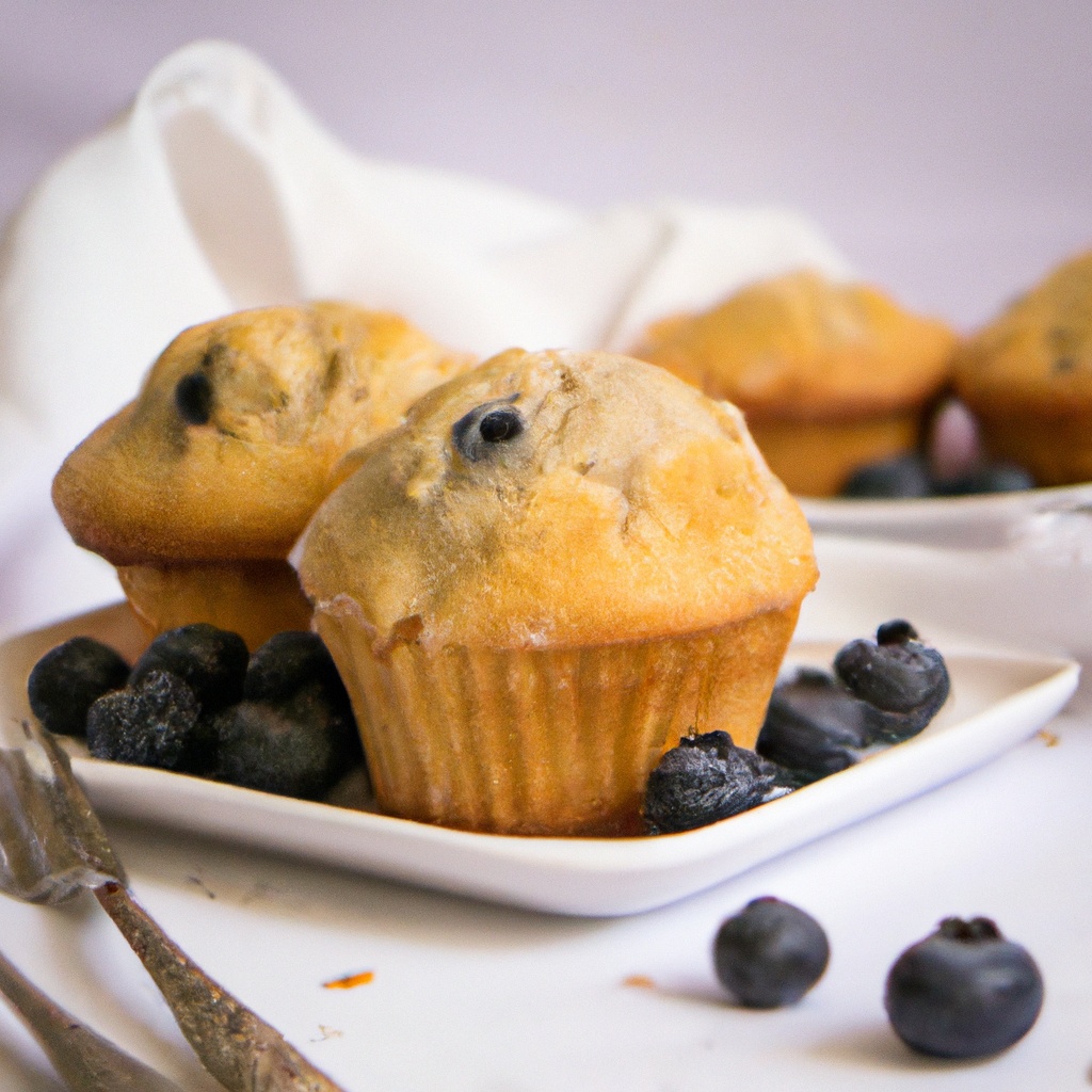 Blueberry Muffins (With Splenda)