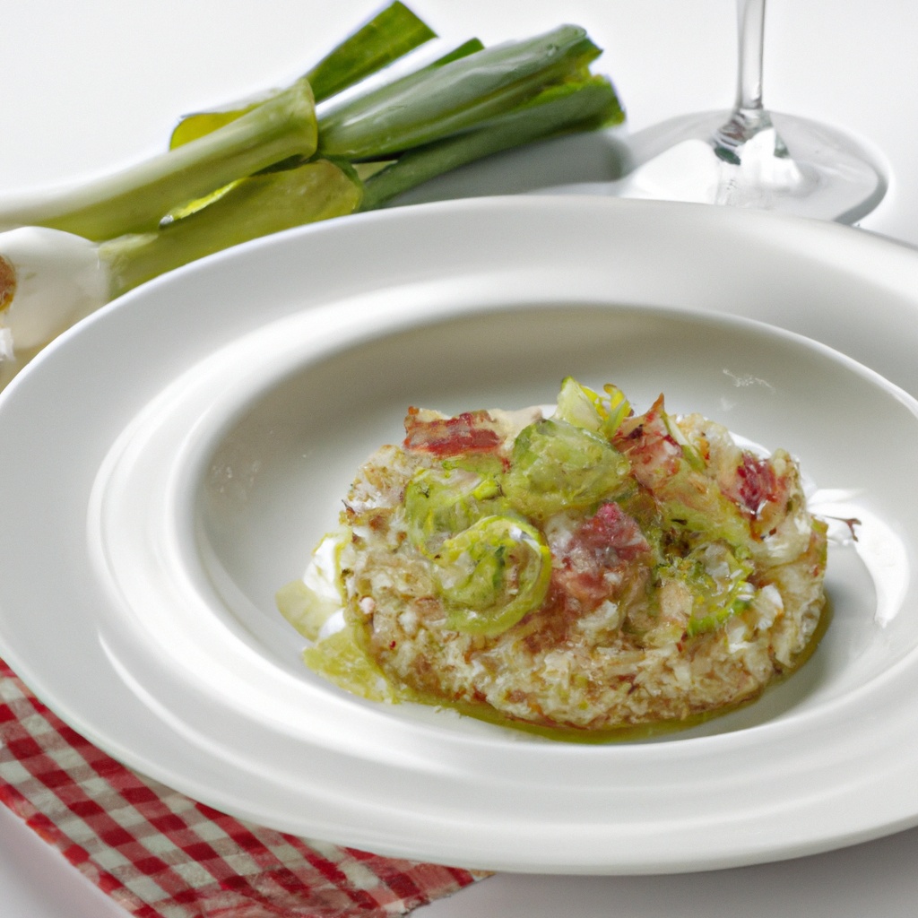 Prassorizo (Greek Leek Risotto)