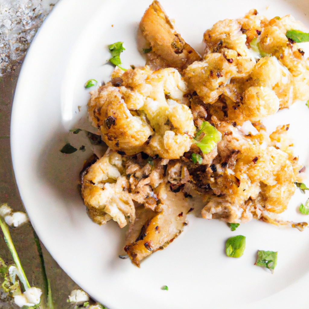 Take-Out Umami Cauliflower Fried Rice