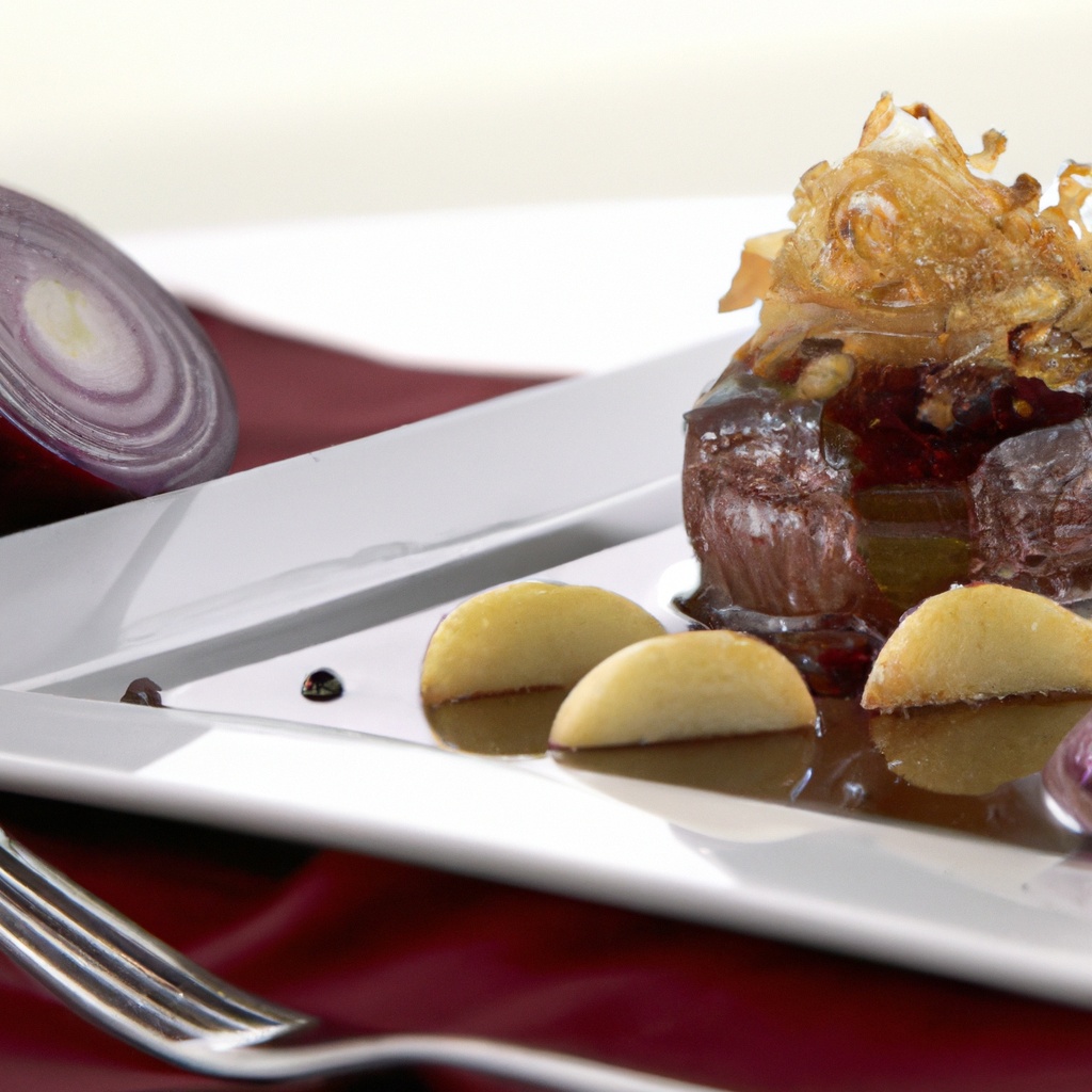 French Onion Beef Tenderloin