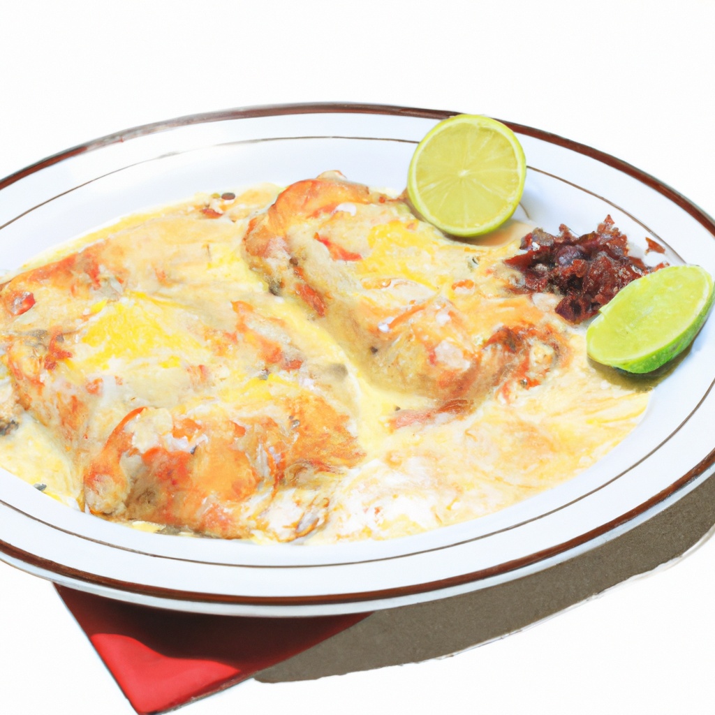 Cheesy Chicken Enchiladas.. Ole!