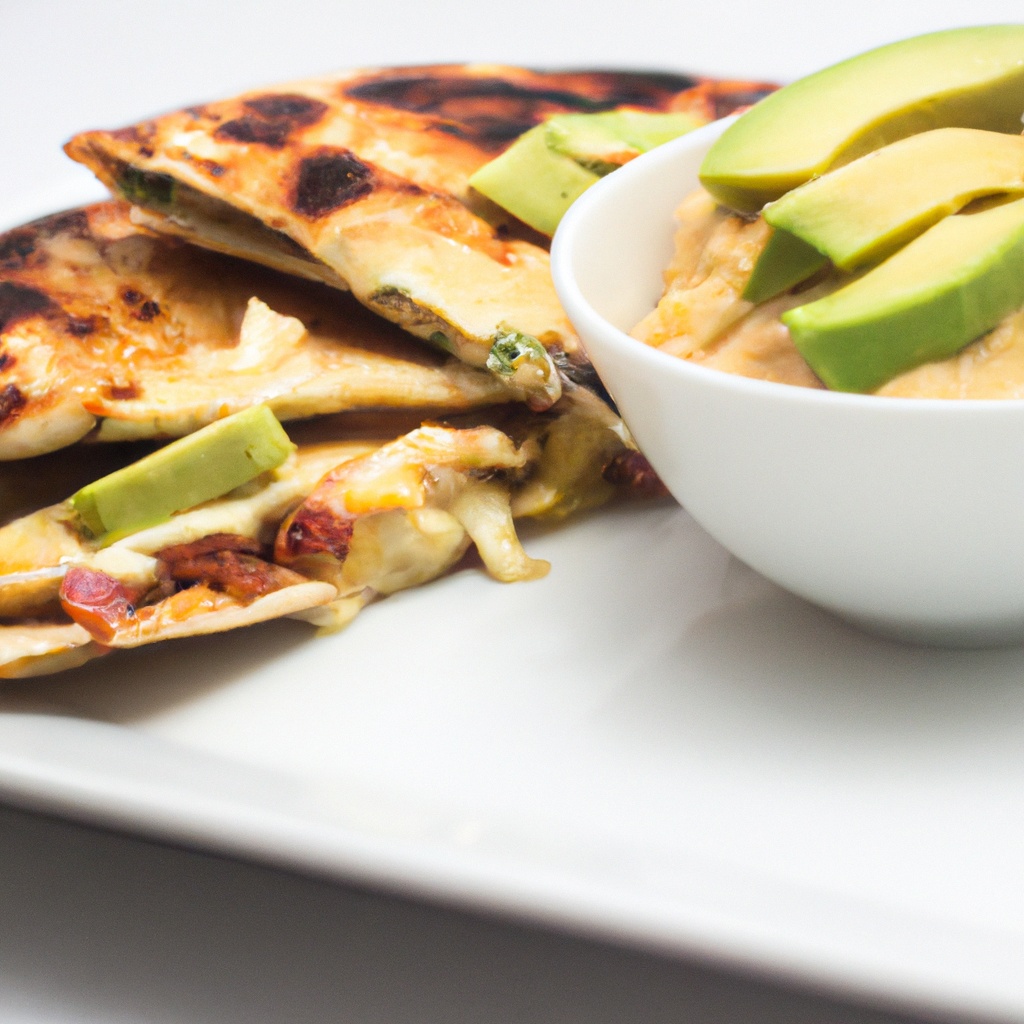 Chicken, Avocado and Bacon Quesadilla