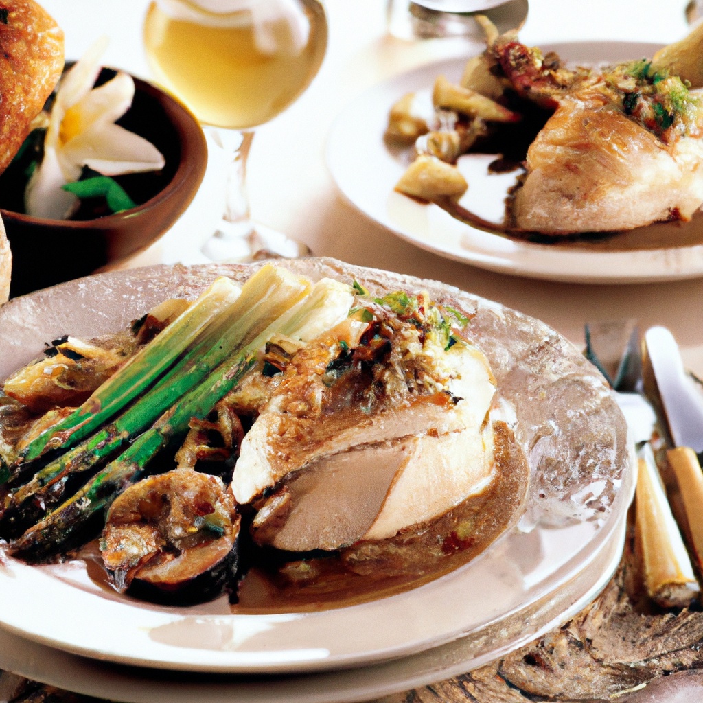 Chicken Paillards With Artichokes & Dijon Sauce