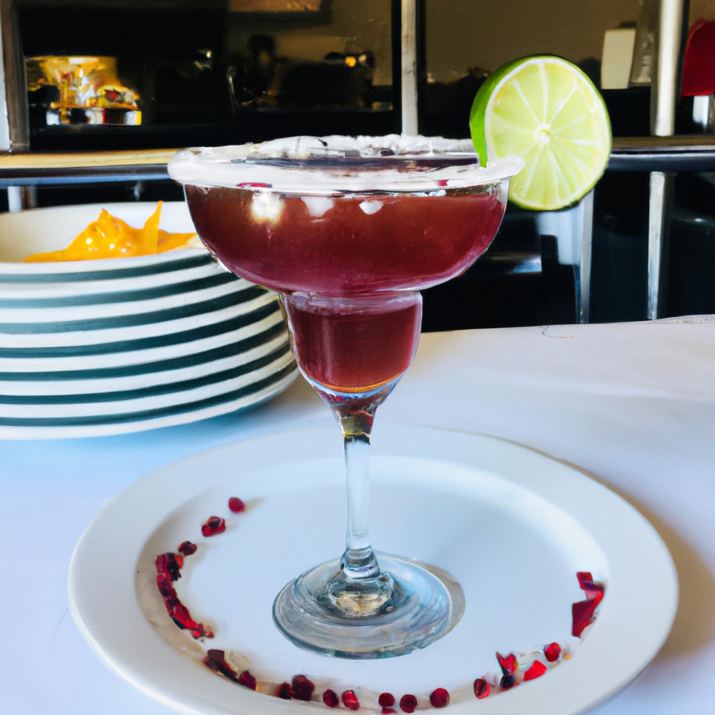 Cranberry Pomegranate Margarita
