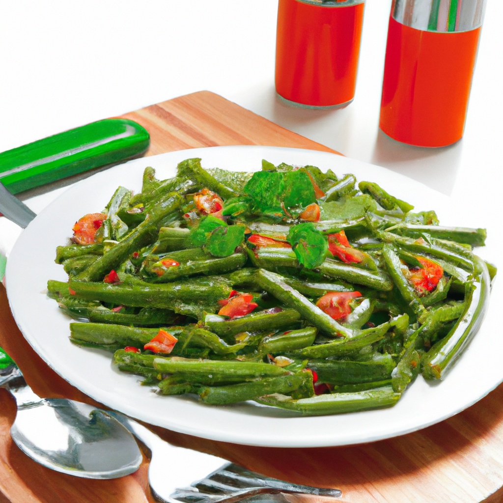 Sizzling Green Beans