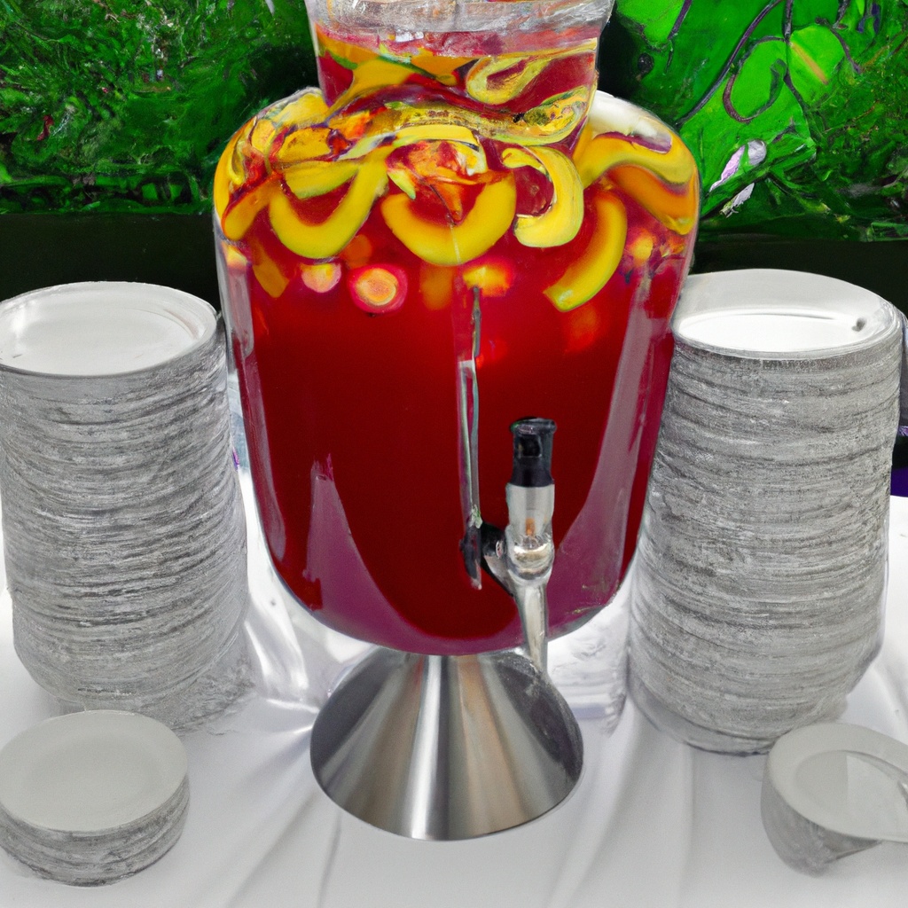 Sangria Punch (Catering Quantity for 150 People)