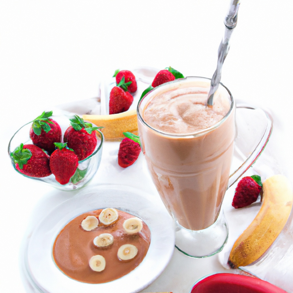Peanut Butter Banana Break Shake Smoothie