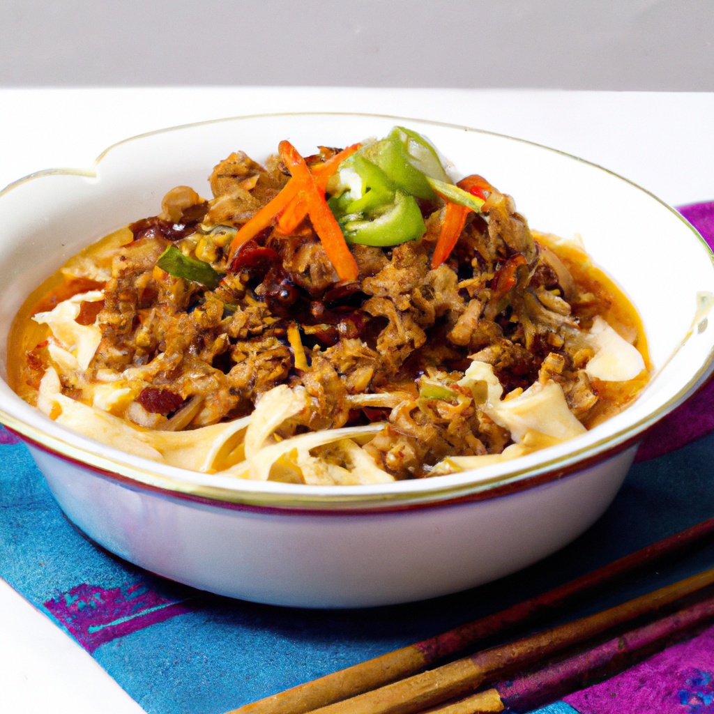 Hot and Spicy Szechuan Noodles (Dan Dan Mian)