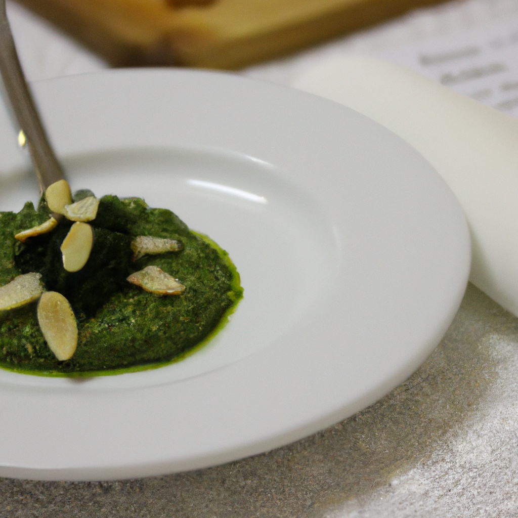 Mint-Almond Pesto by Kevin