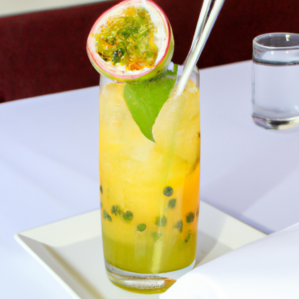 Vanilla Passion Fruit Mojito