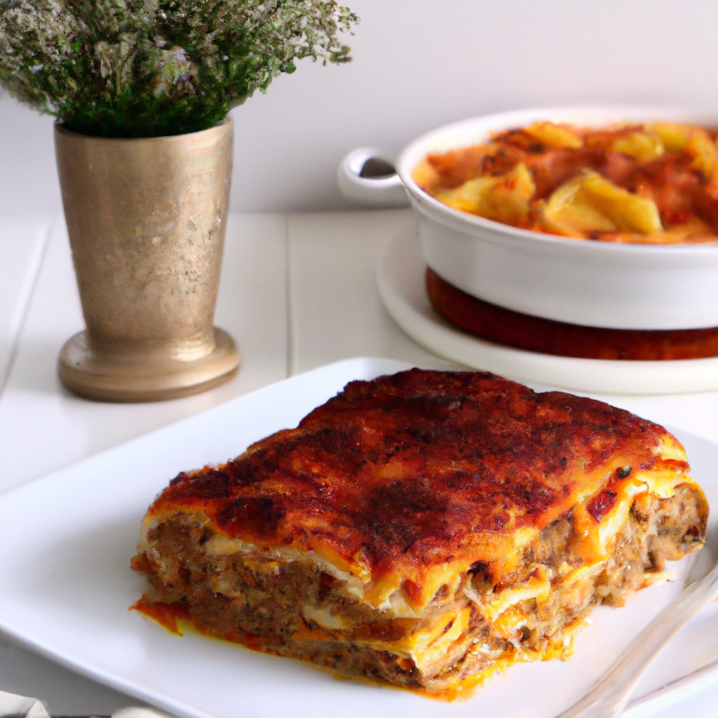 Pastitsio (Greek Lasagna)
