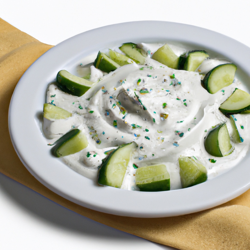 Greek Tszdziki-Garlic Dip – ( Tzatziki )