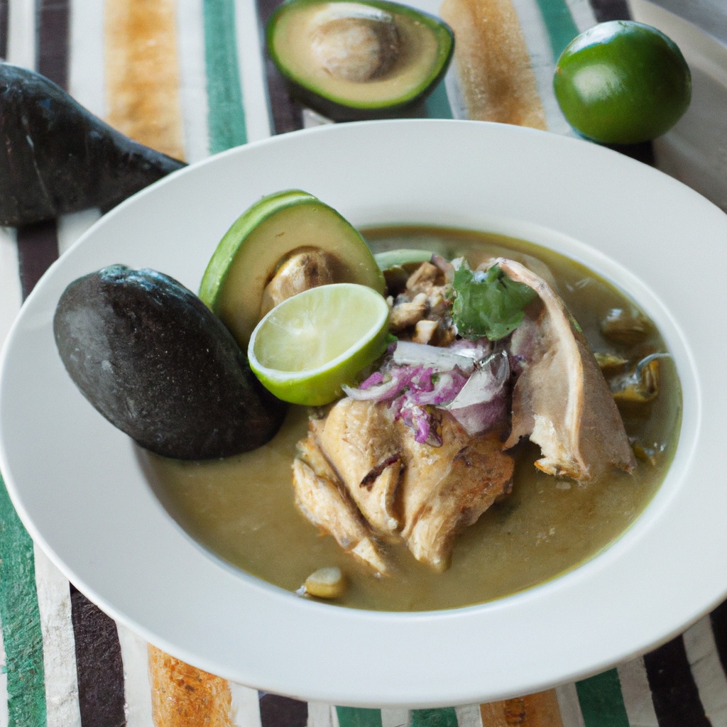 Speedy Chicken Posole With Avocado and Lime
