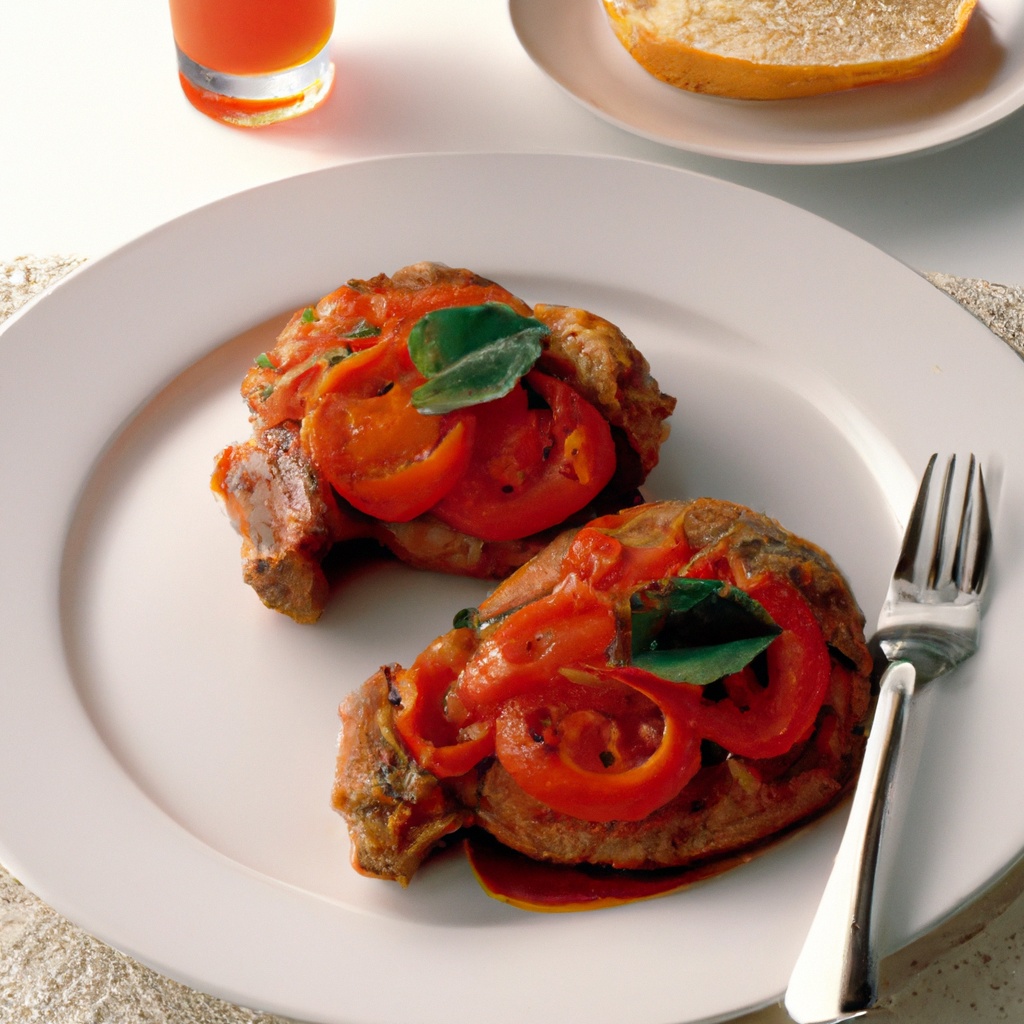 Pan-Simmered Italian Pork Chops