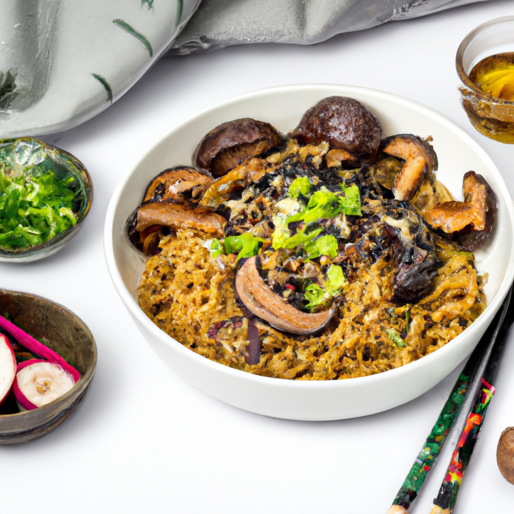 Gingery Shiitake Noodles