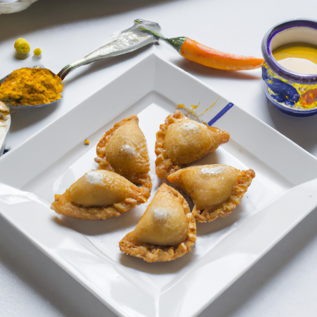 Gujiya or Perakiya( Indian Pastry Sweet)