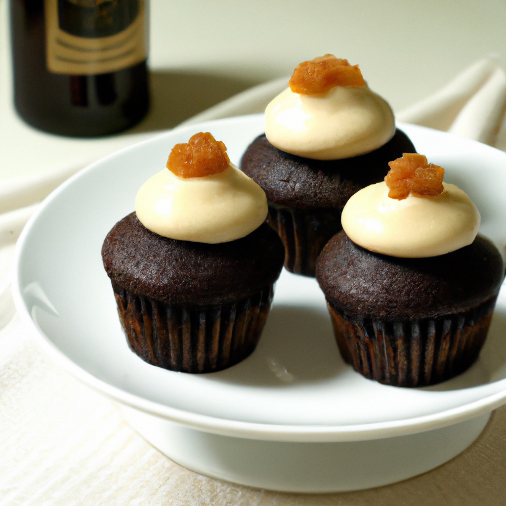 Guiness- Ginger Cupcakes