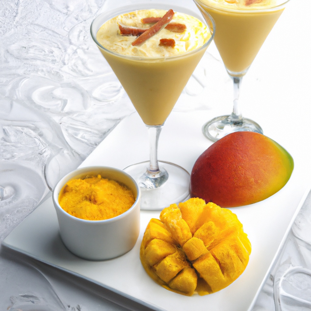 Sugar-Free Cardamom-Mango Smoothie