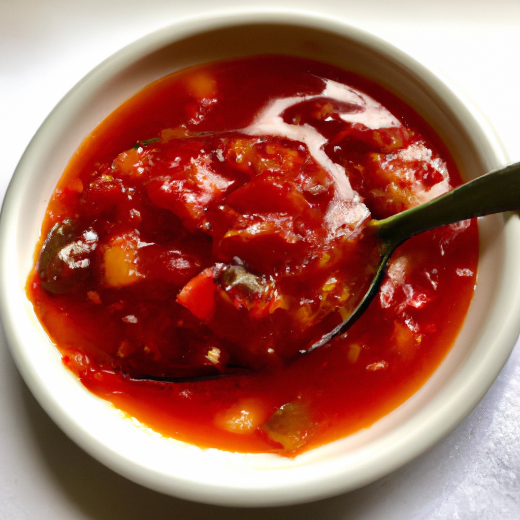 Chunky HOT Tomata Salsa