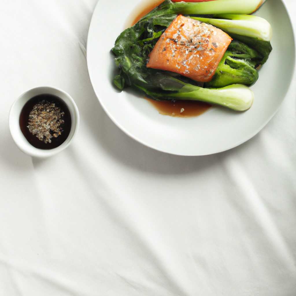 Salmon Teriyaki with Bok Choy