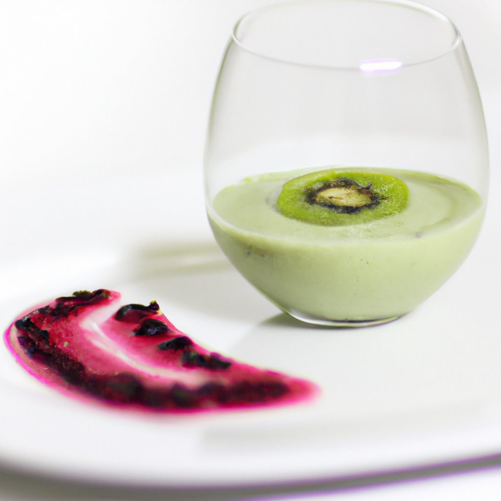 Boysenberry Kiwi Smoothie