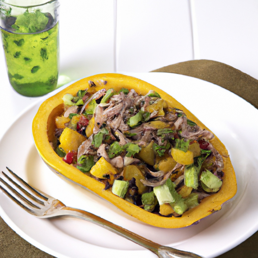 Mexican Spaghetti Squash Stir Fry