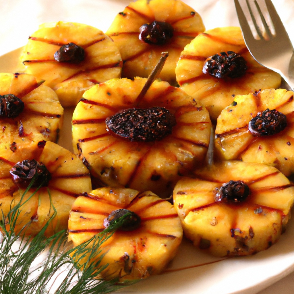 BBQ Pineapple Slices
