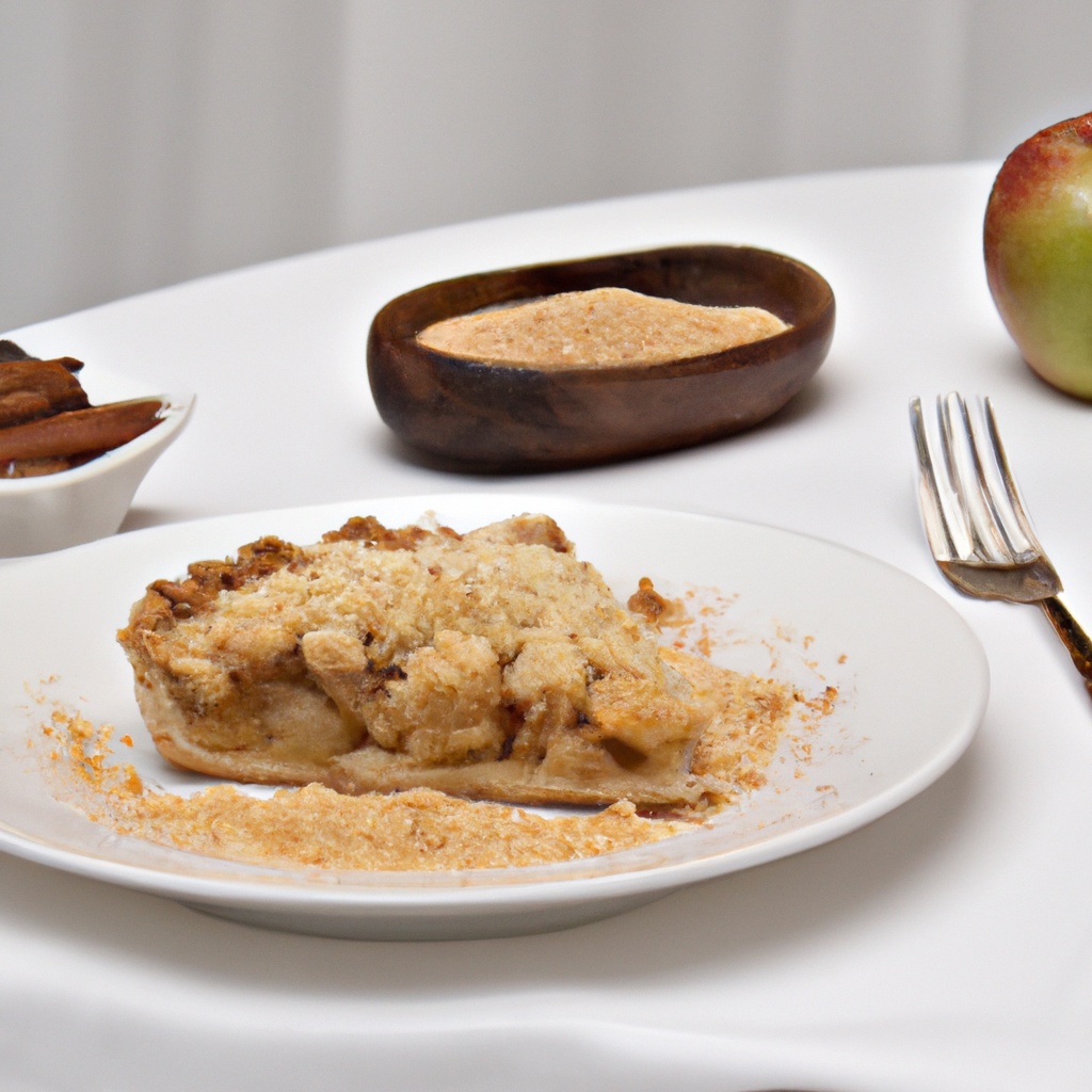 Canadian – Apple Maple Crumble Pie