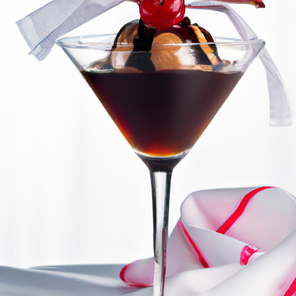 Chocolate Covered African Cherry Martini