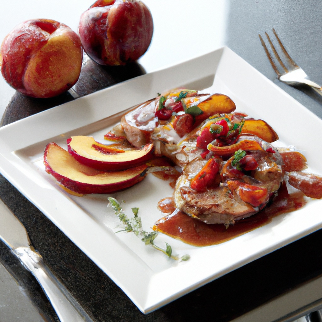 Peachy Piquant Pork Bake – Oven Bake or Barbecue