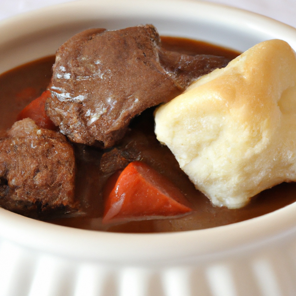 Beef Stew With Mustard Dumplings by Penzeys