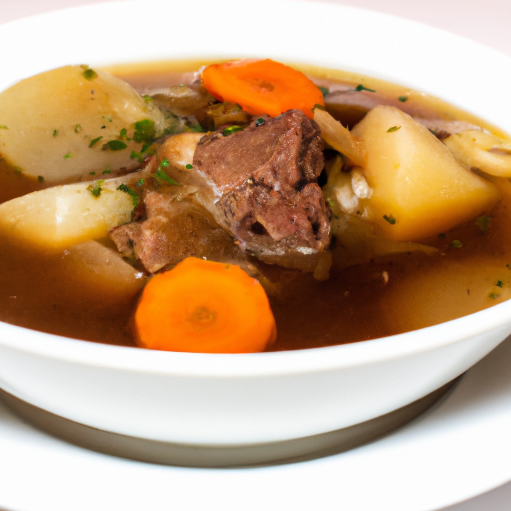 Everything but the Kitchen Sink Soup (Beef Vegetable Soup)