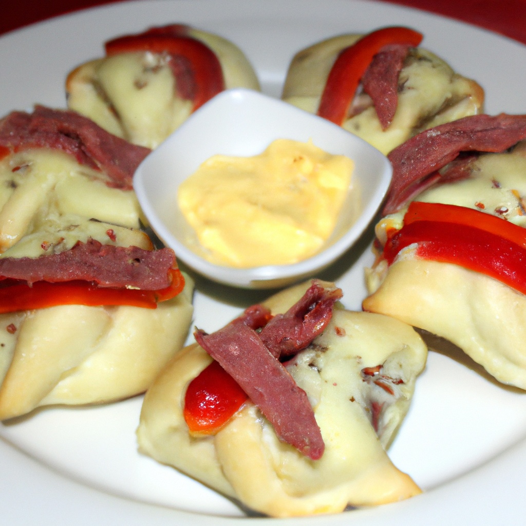 Beef and Cheese Crescent Snacks