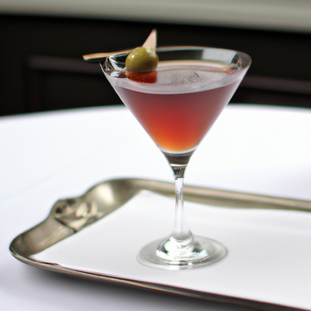 Cuban Manhattan Martini