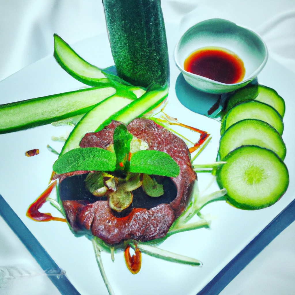 Beef Teriyaki With Cucumber Salsa