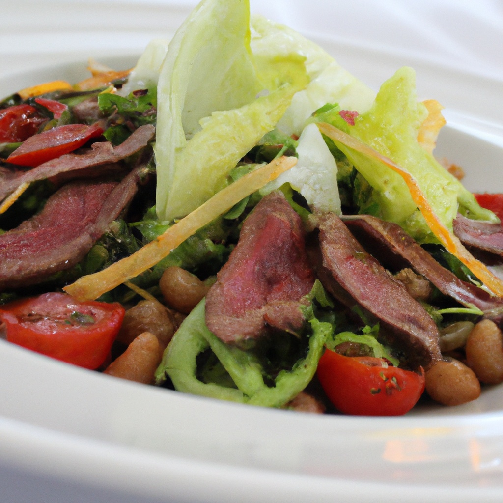 Roast Beef (Or Chicken or Pork or Duck) Salad