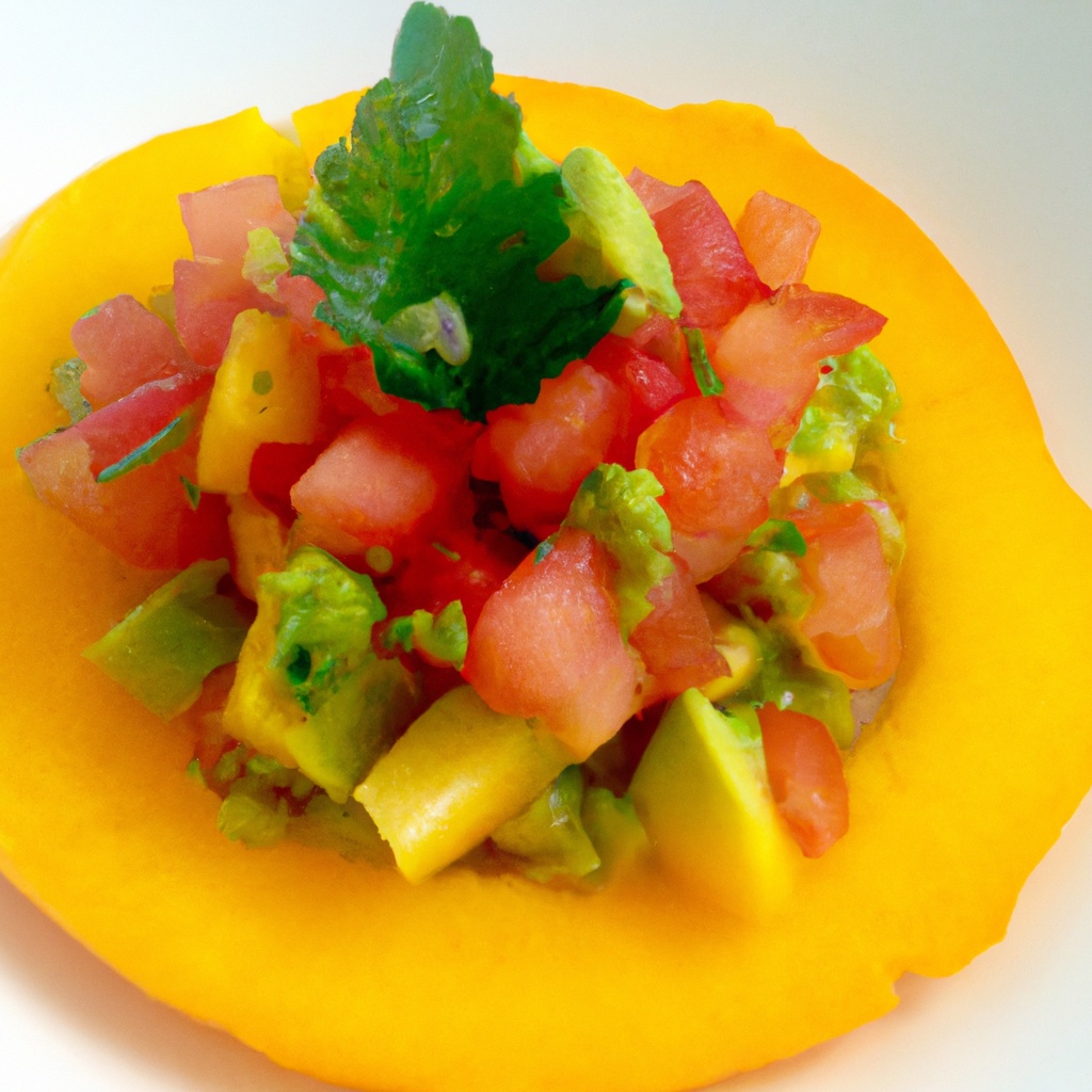 Honduran Mango Avocado Salsa