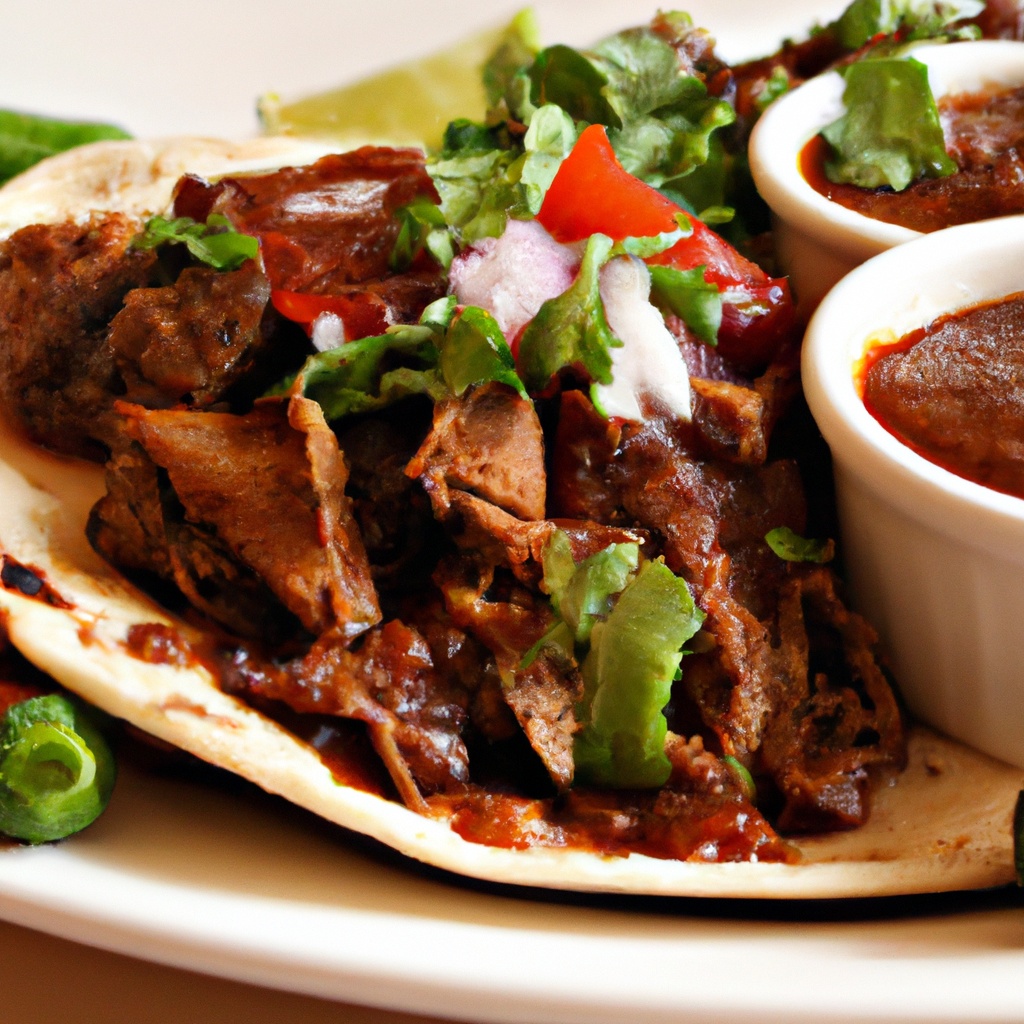 Slow Cooker Barbecued Pulled-Pork (Or Beef) Fajitas