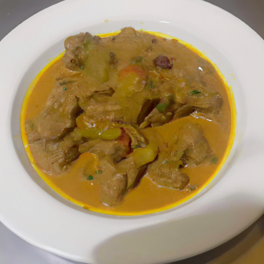 Curried Banana Beef Stew