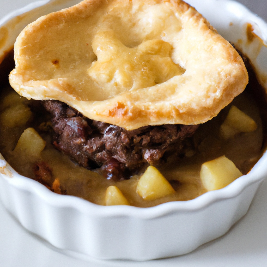 Huey’s Beef & Worcestershire Pies