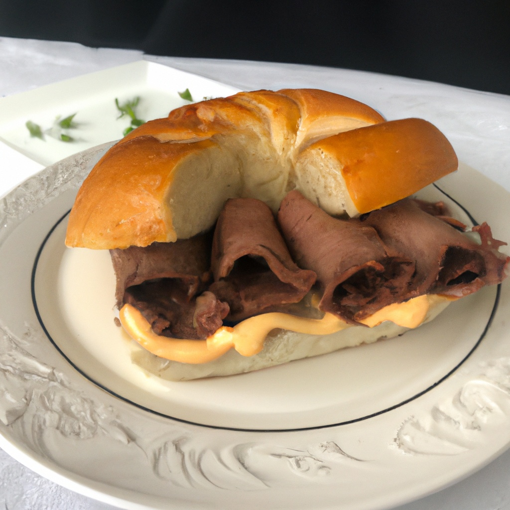 Arby’s Style Roast Beef and Cheddar Roll
