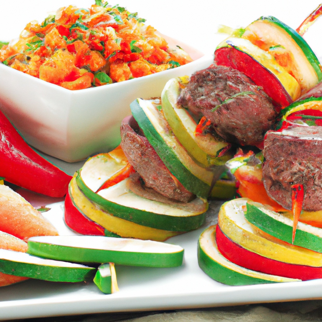 Almond Beef Kebabs