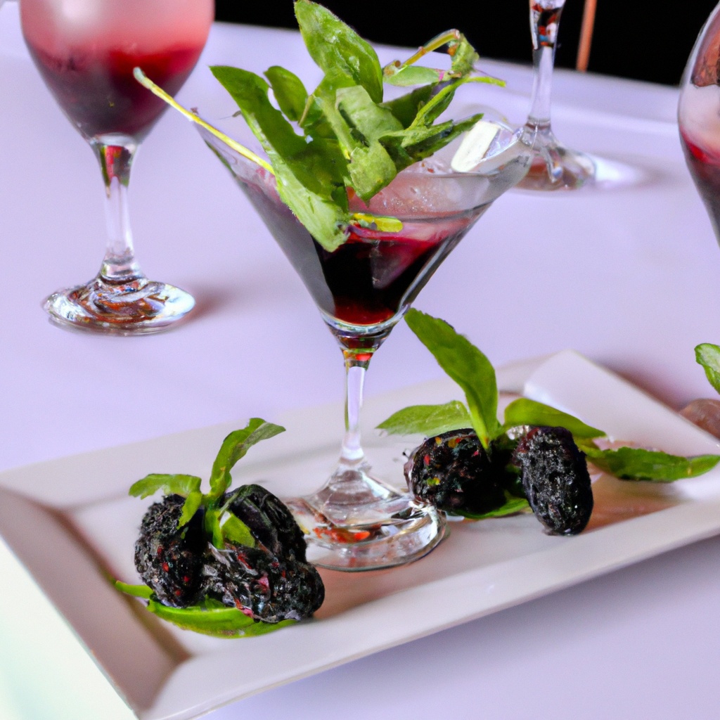 Blackberry Mojitos